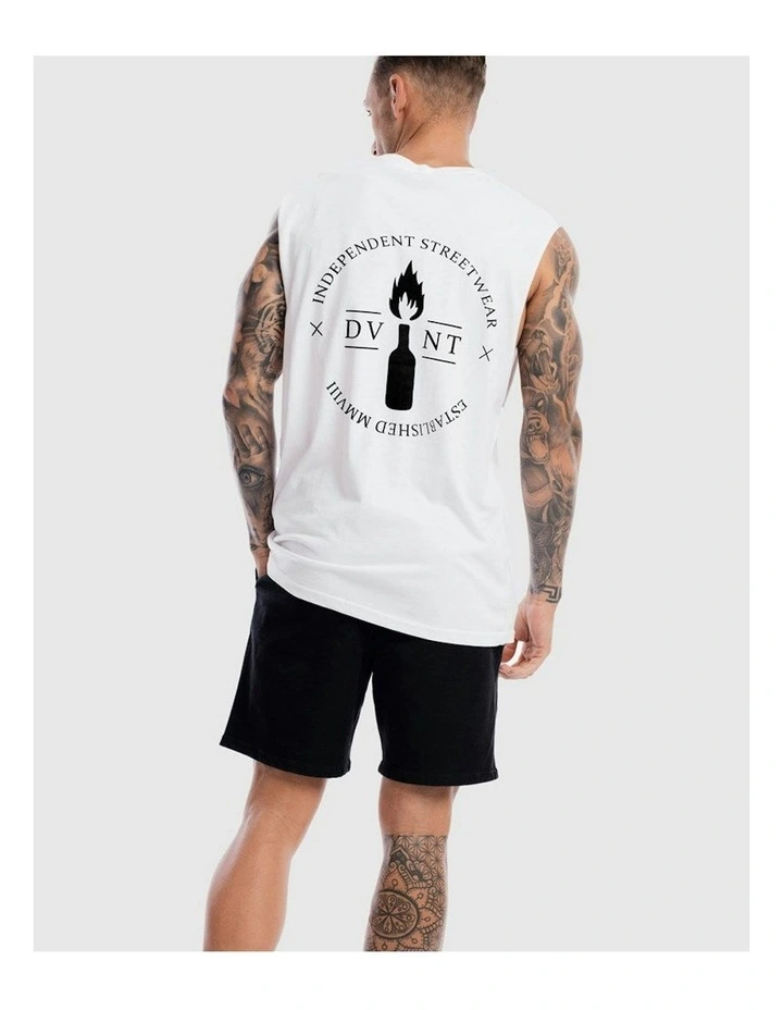 Emblem 2.0 Tank in White image 2