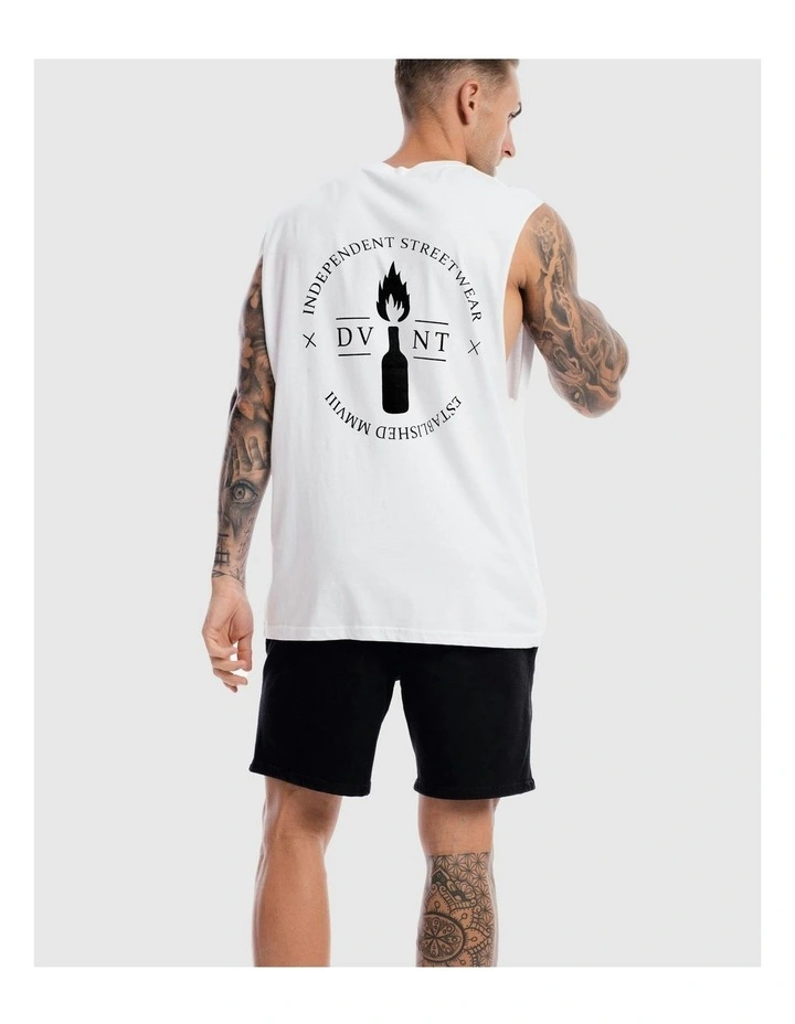Emblem 2.0 Tank in White image 4