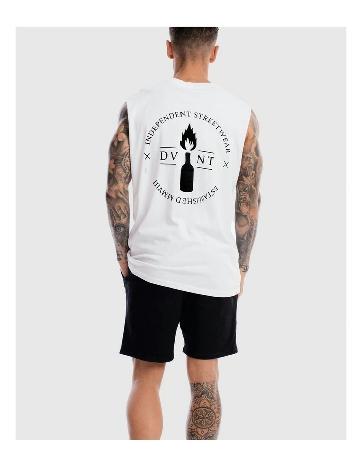 Emblem 2.0 Tank in White image 6