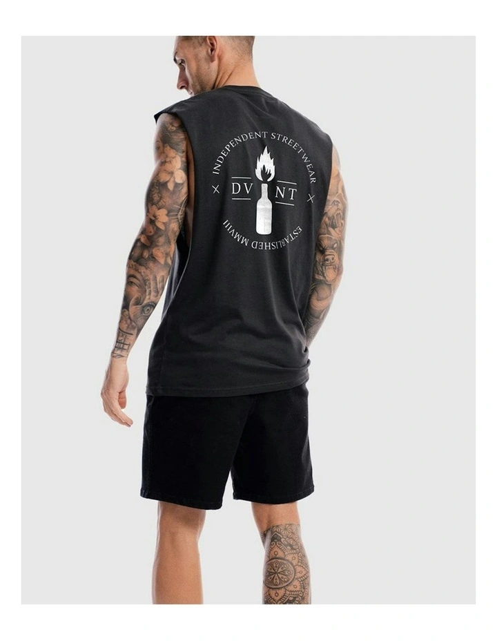 Emblem 2.0 Tank in Charcoal image 2