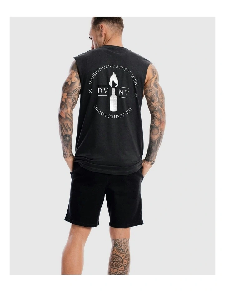 Emblem 2.0 Tank in Charcoal image 4