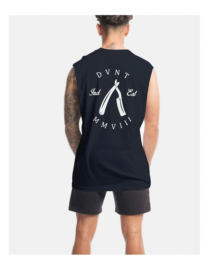 Rough Cuts Tank in ink image 2