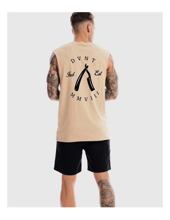Rough Cuts Tank in Camel image 2