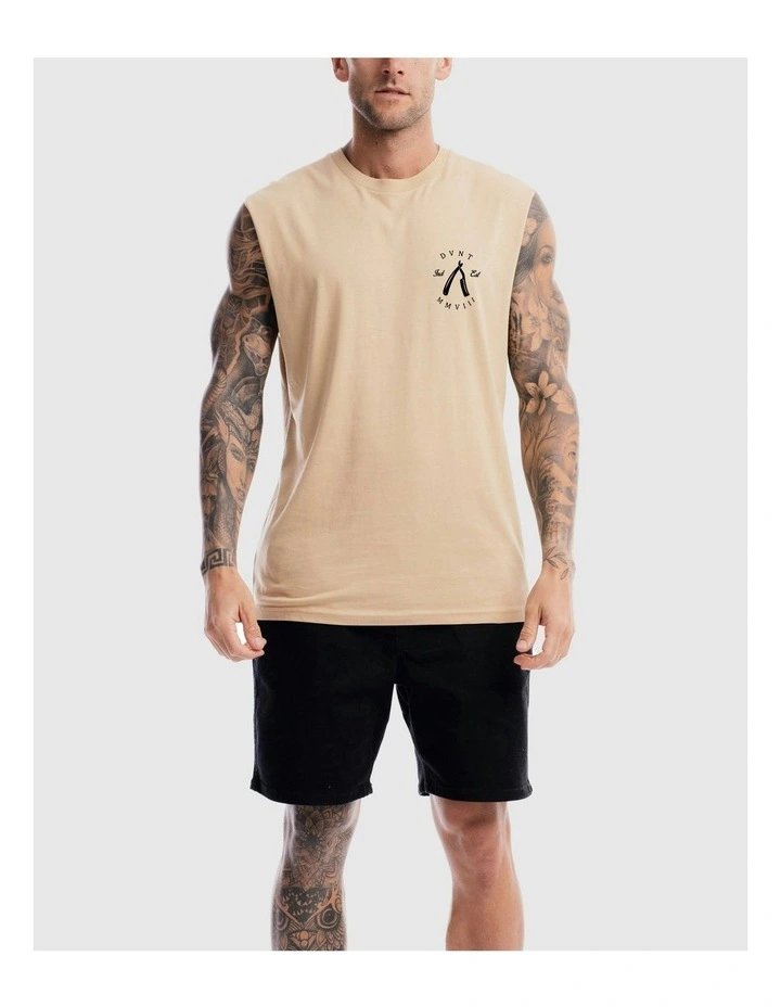 Rough Cuts Tank in Camel image 5