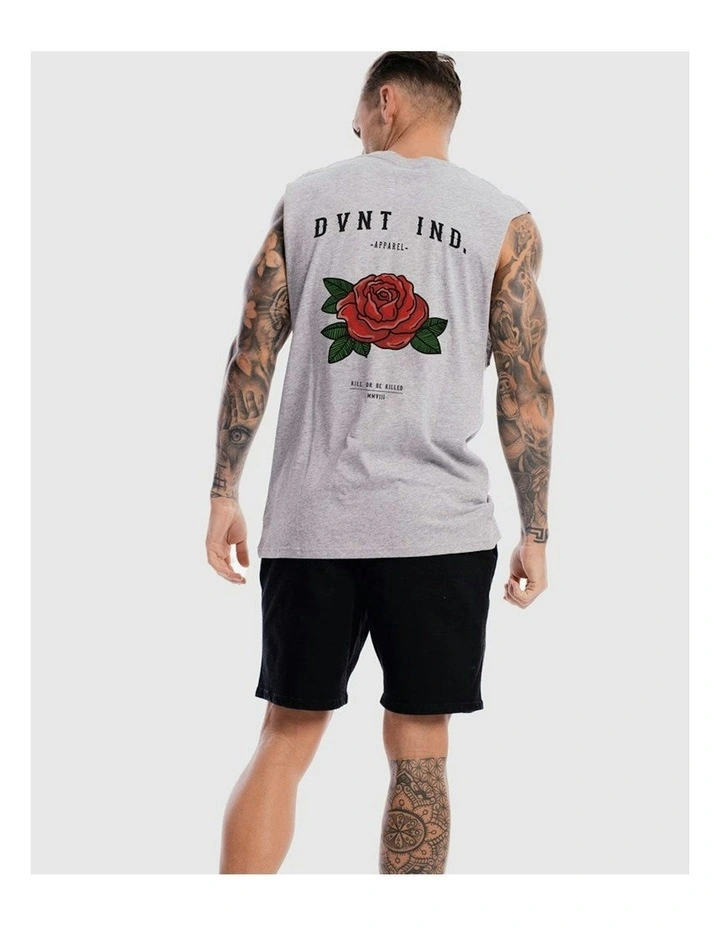 Rose Tank in Grey Marle image 2