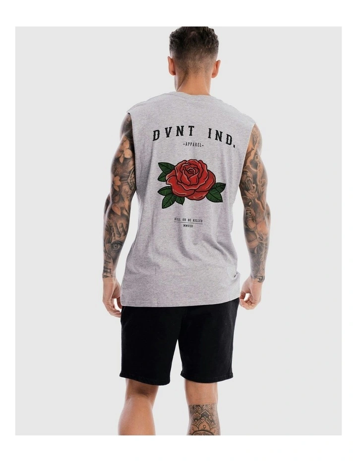 Rose Tank in Grey Marle image 5