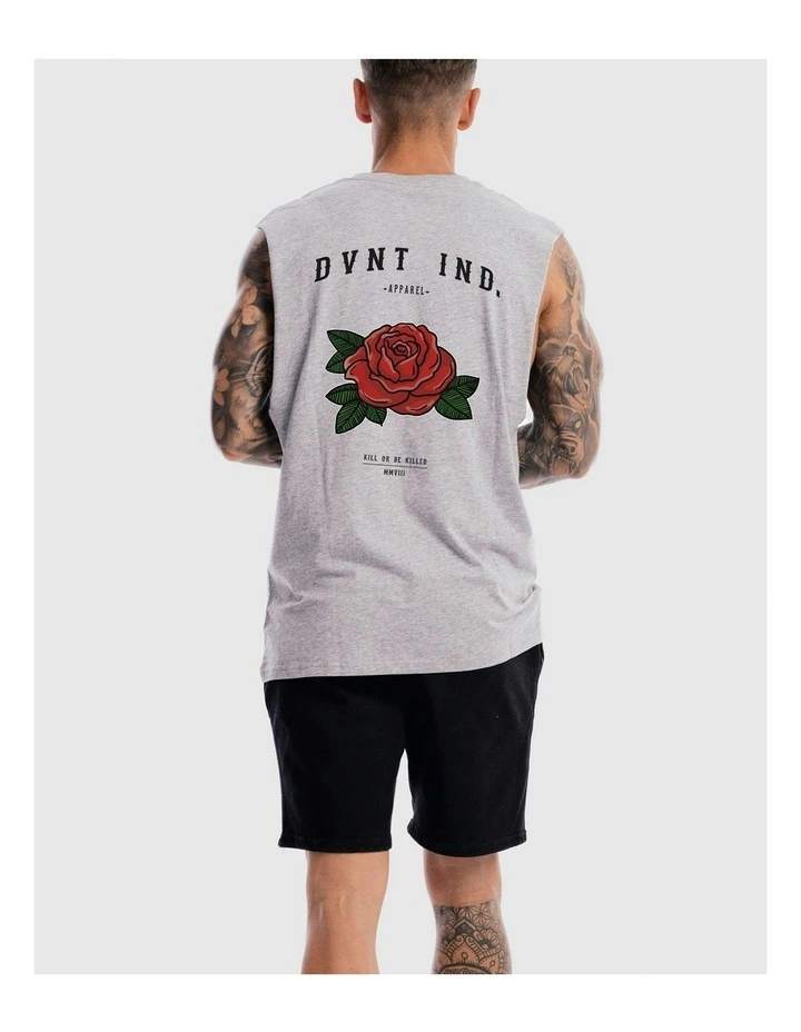 Rose Tank in Grey Marle image 6