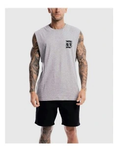 Viper Tank in Grey Marle