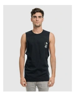 Lost Minds Tank in Black
