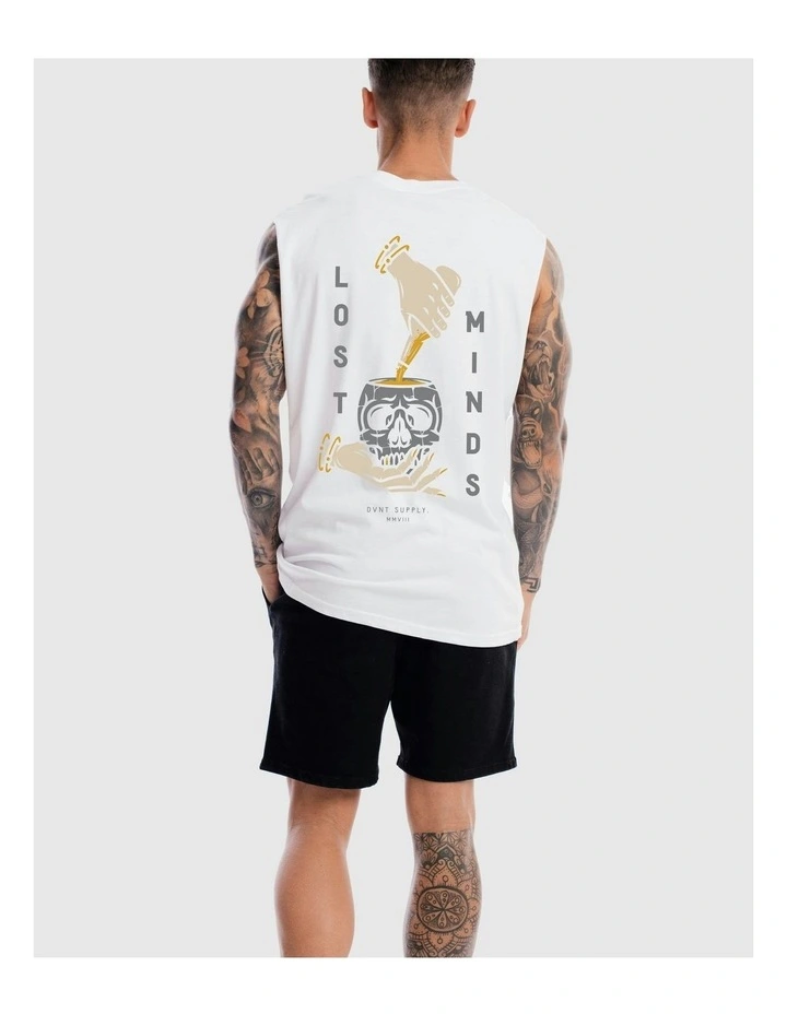 Lost Minds Tank in White image 6