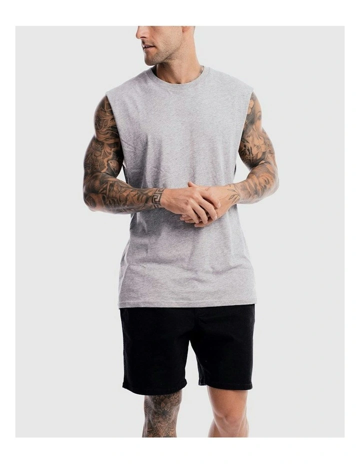 Devoid Premium Tank in Grey image 3