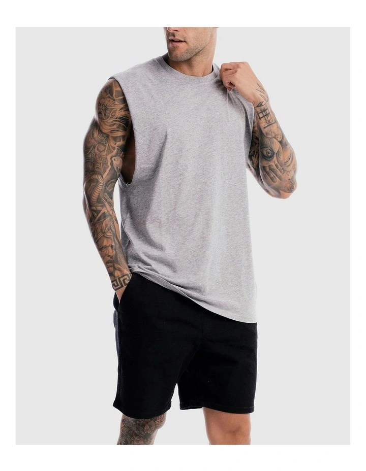Devoid Premium Tank in Grey image 6
