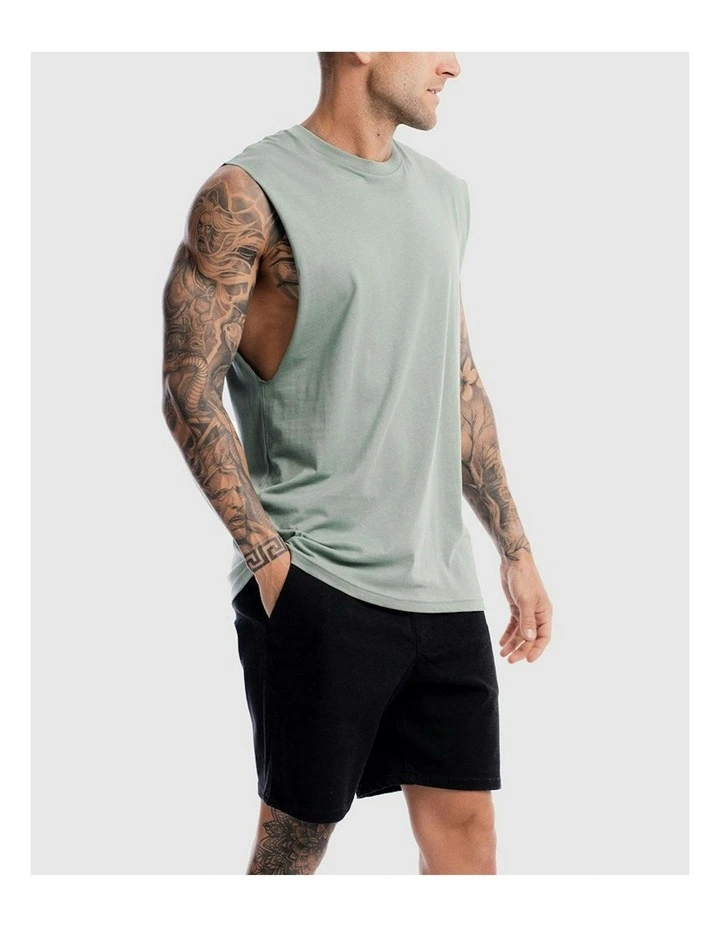 Devoid Premium Tank in Green image 3