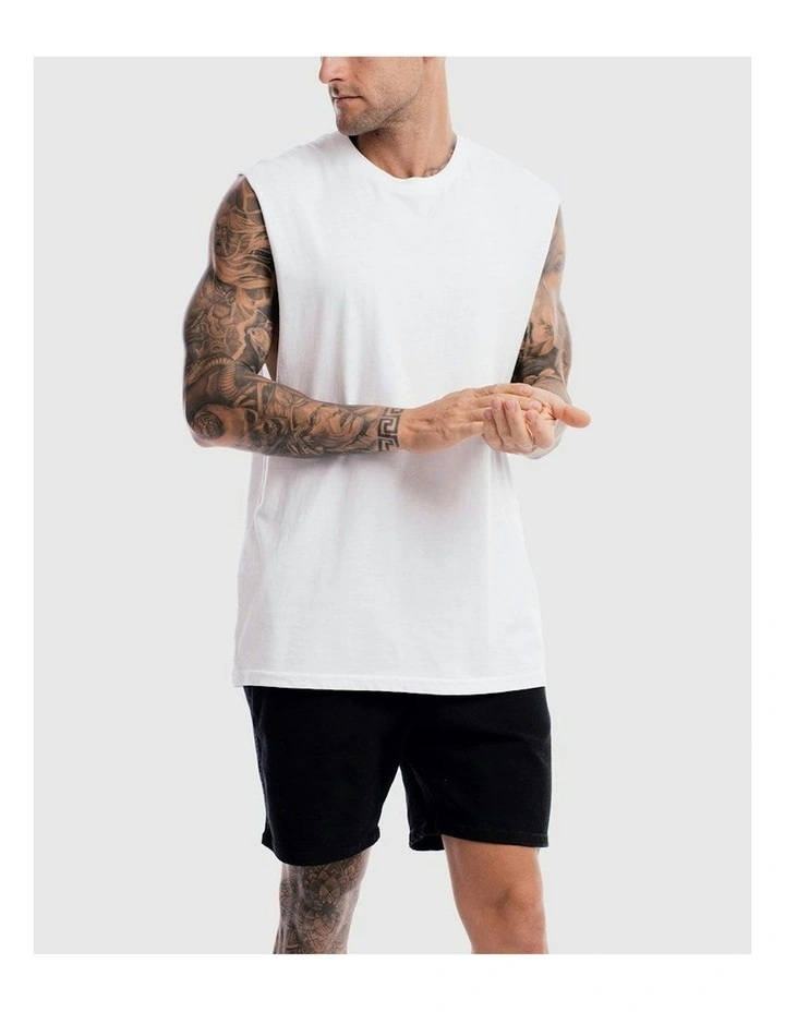 Devoid Premium Tank in White image 1