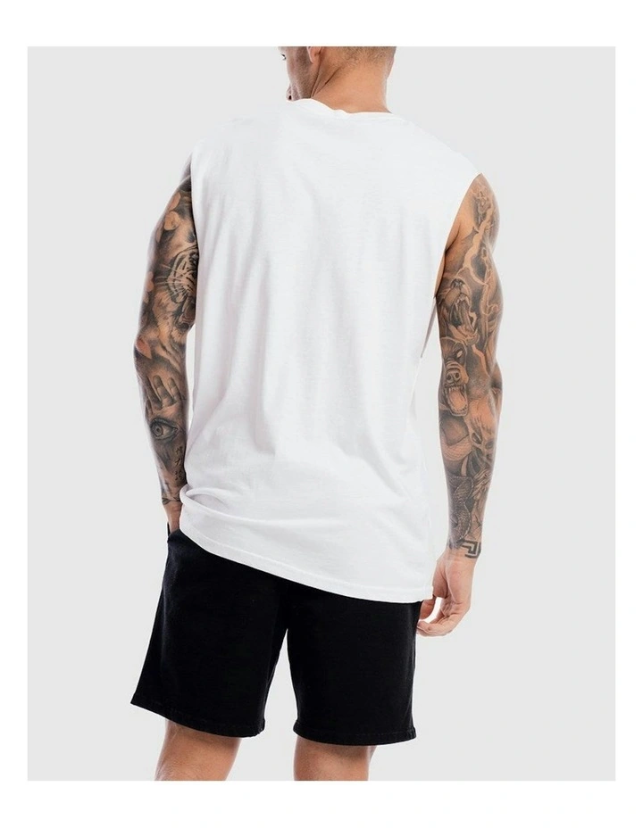Devoid Premium Tank in White image 2