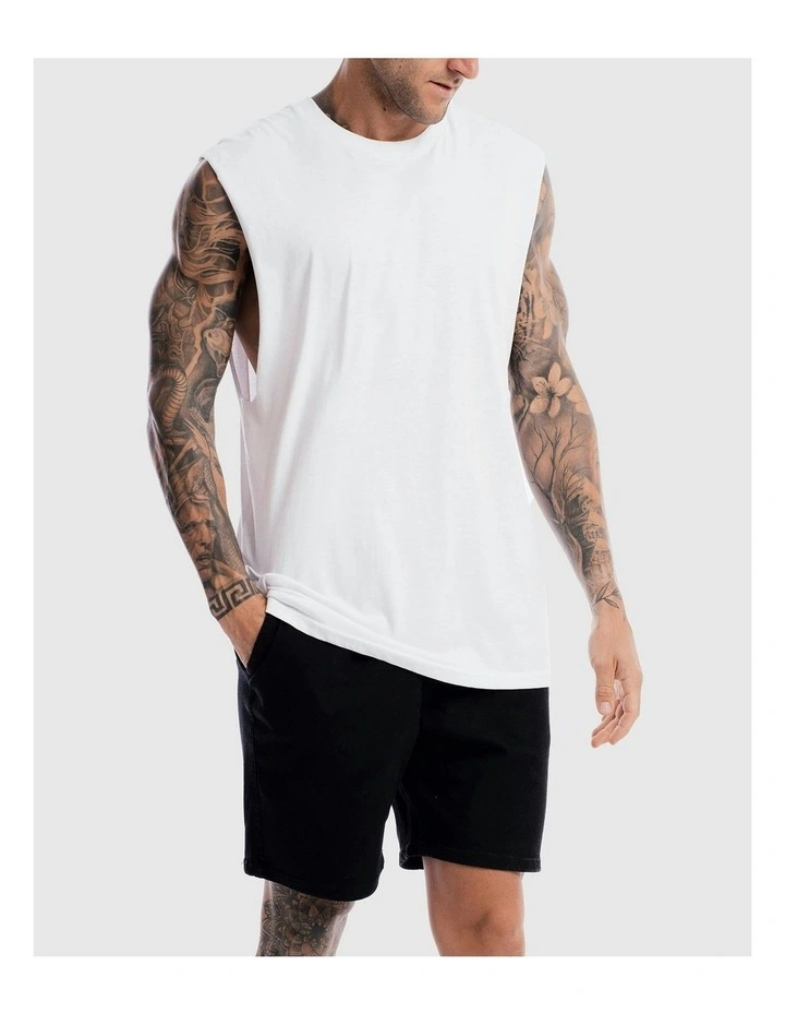 Devoid Premium Tank in White image 5