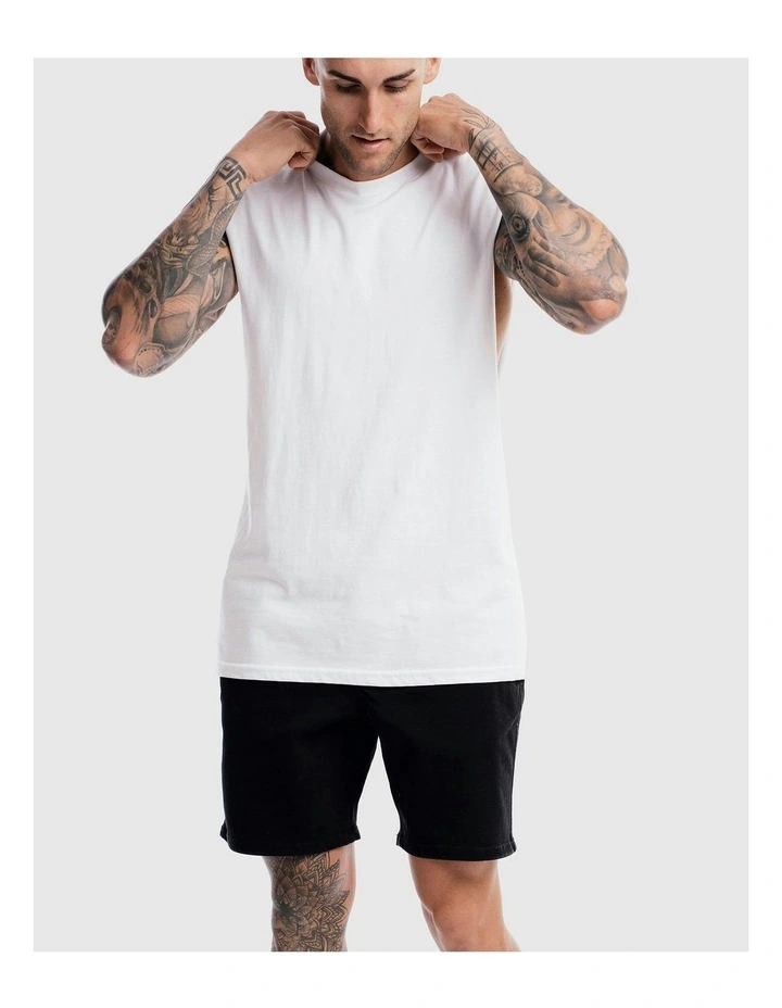 Devoid Premium Tank in White image 6