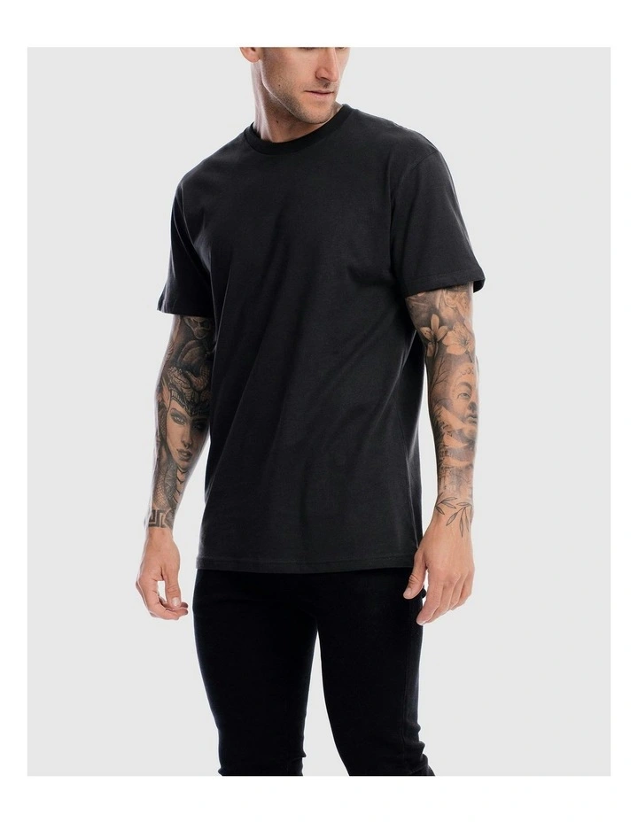 Devoid Premium Tee in Black image 7