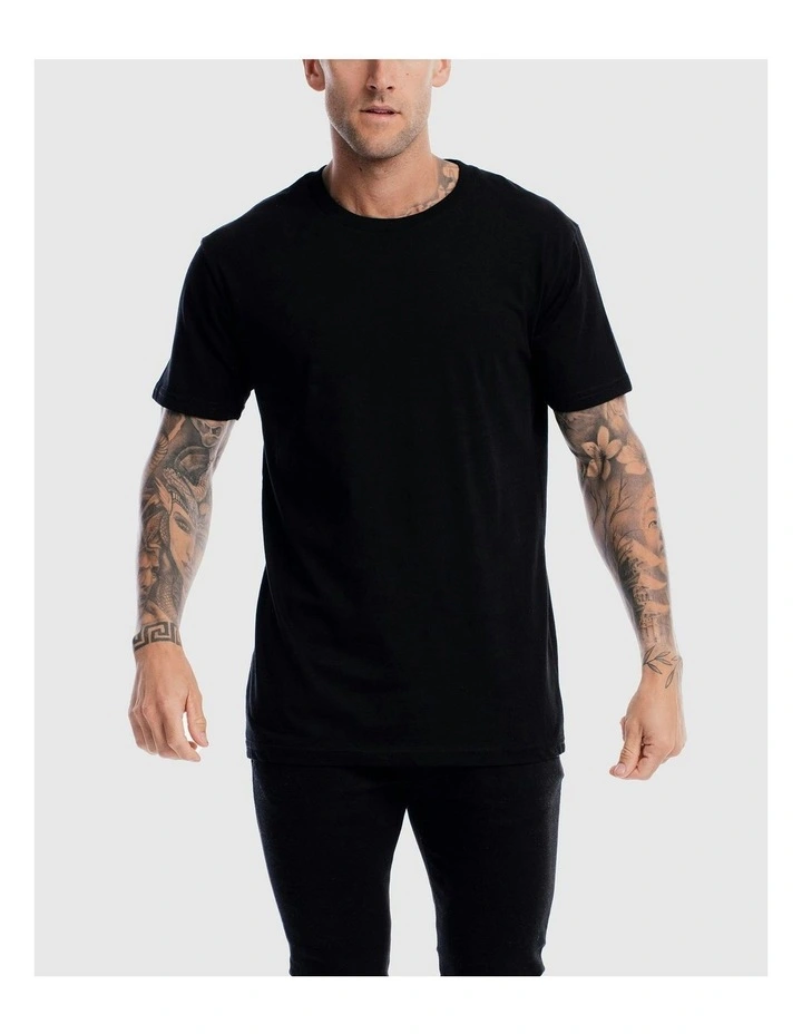 Devoid Premium Tee in Black image 3