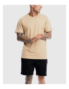 Devoid Premium Tee in Beige