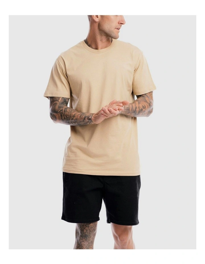 Devoid Premium Tee in Beige image 1