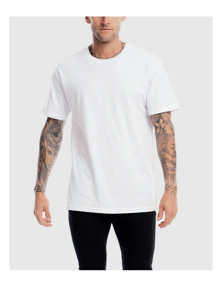 Devoid Premium Tee in White image 3