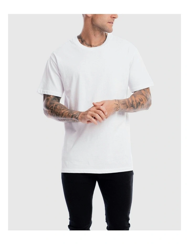 Devoid Premium Tee in White image 4