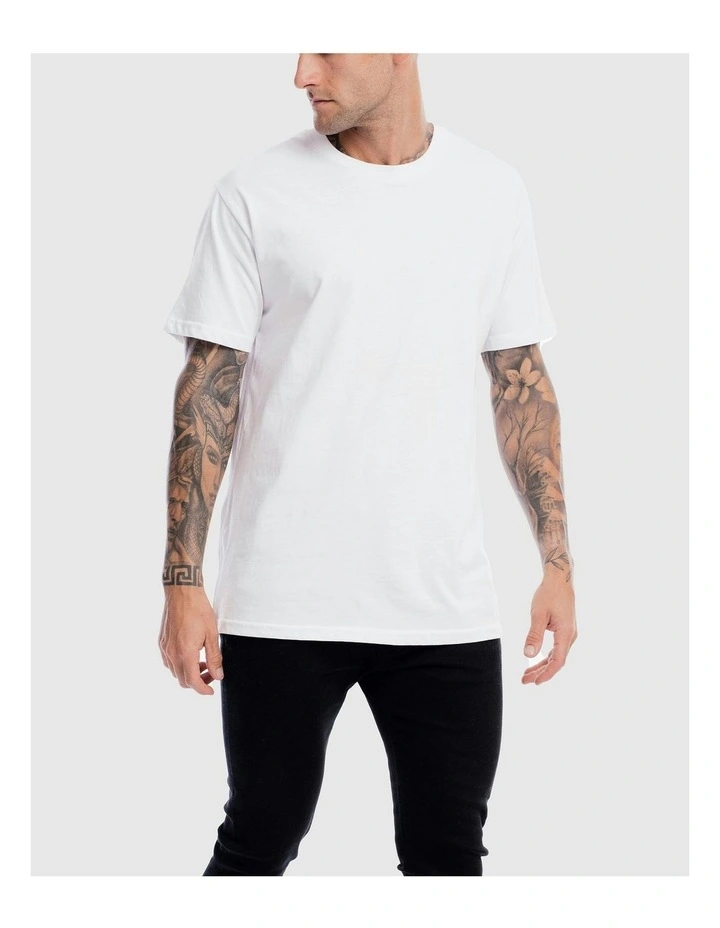 Devoid Premium Tee in White image 5