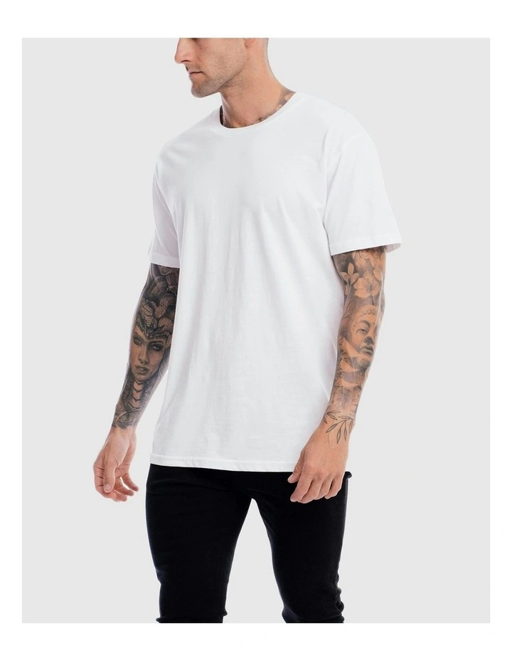 Devoid Premium Tee in White image 6