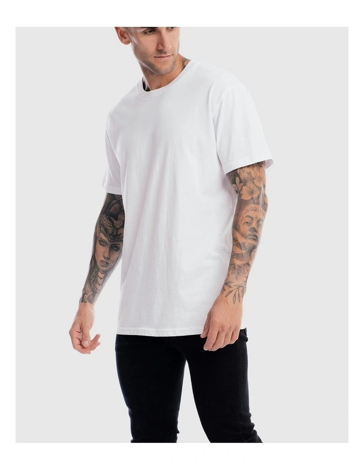 Devoid Premium Tee in White image 7