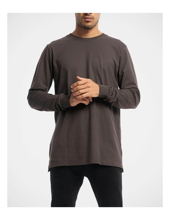 Devoid Premium Long Sleeve in Grey image 3