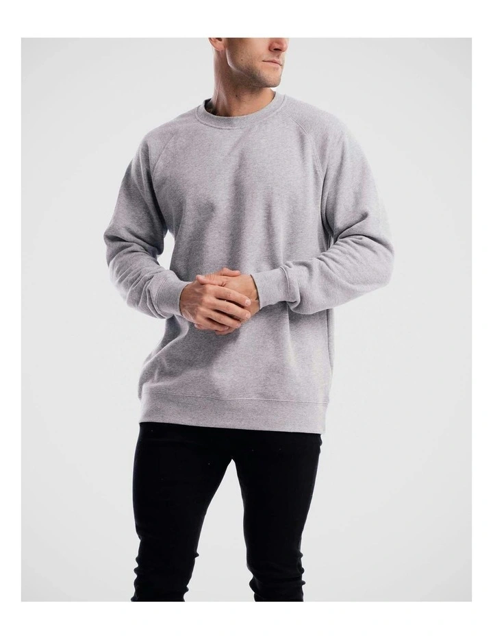 Devoid Crewneck Sweater in Grey image 5