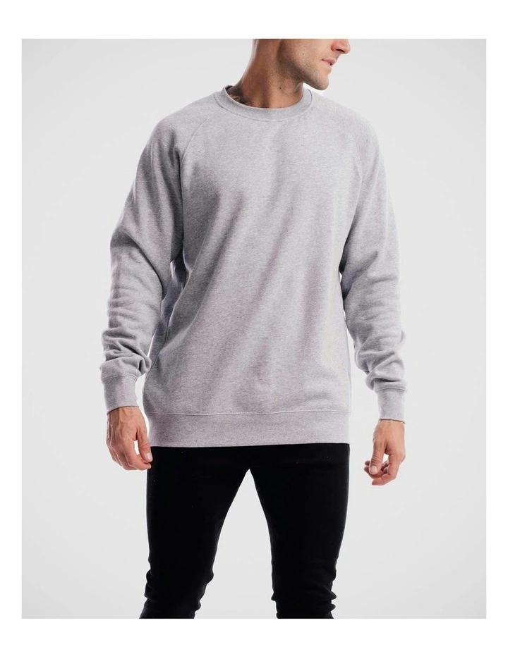 Devoid Crewneck Sweater in Grey image 6