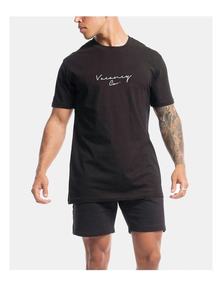 Coy Rise Tee in Black image 6