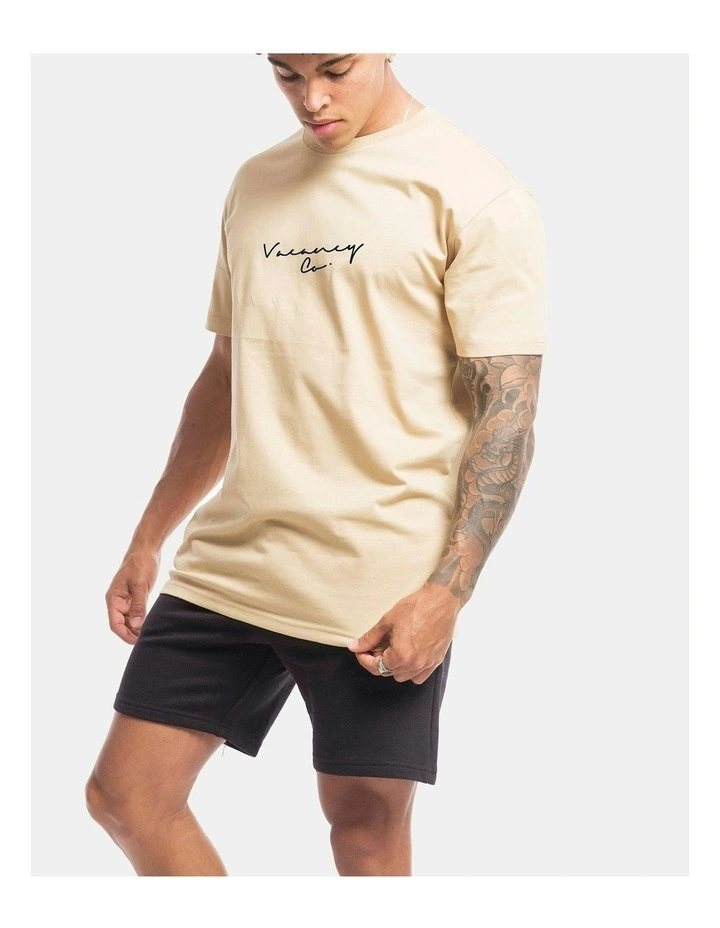 Coy Rise Tee in Camel image 5