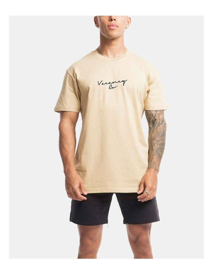 Coy Rise Tee in Camel image 6
