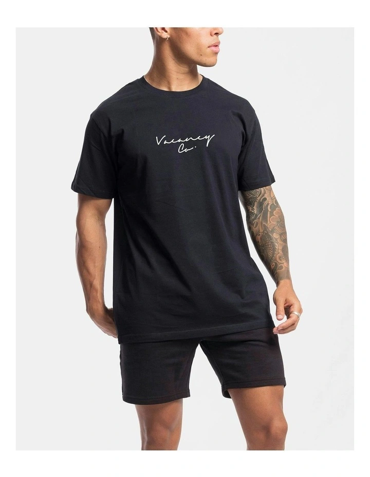 Coy Rise Tee in Ink image 4