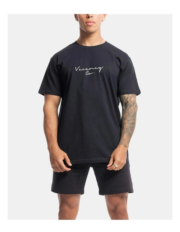 Coy Rise Tee in Ink image 6