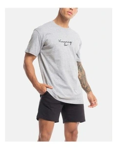 Coy Rise Tee in Grey Marle