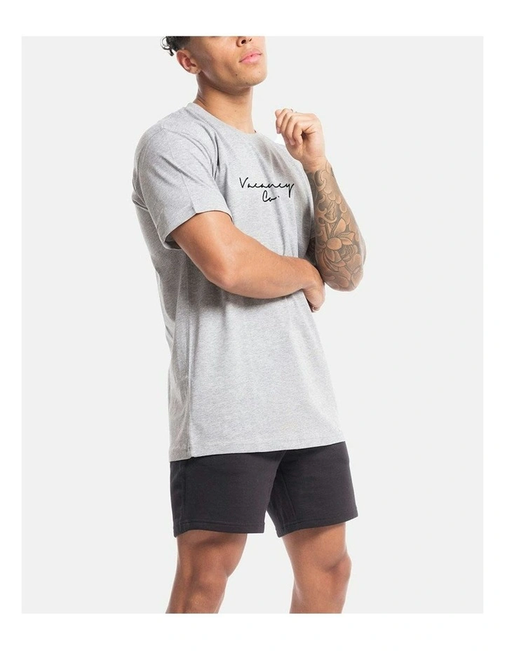Coy Rise Tee in Grey Marle image 2