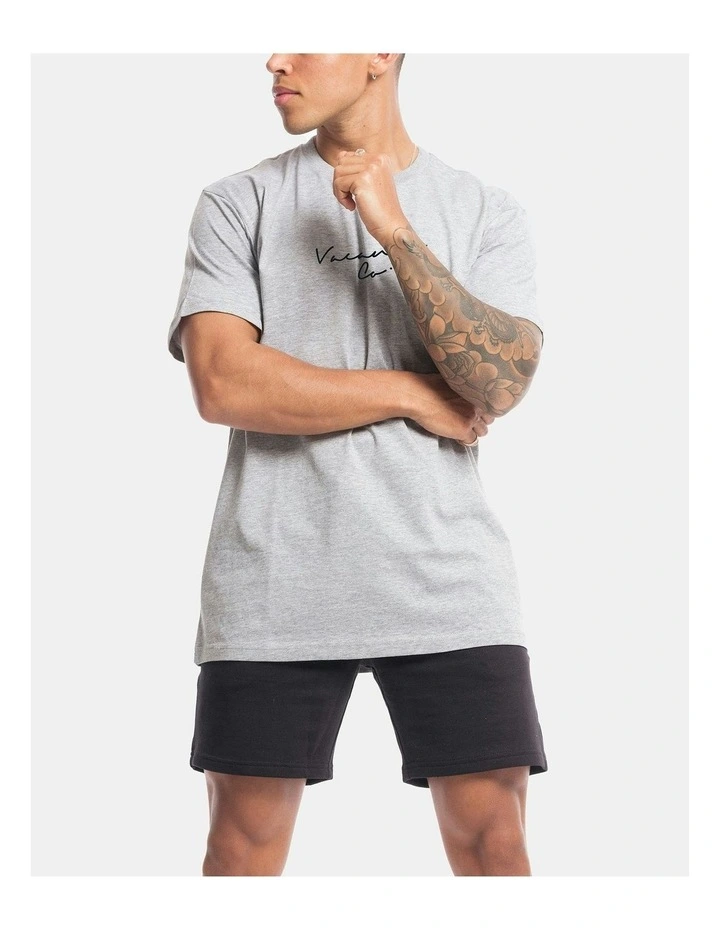 Coy Rise Tee in Grey Marle image 4