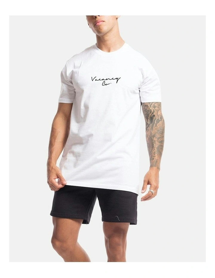 Coy Rise Tee in White image 1