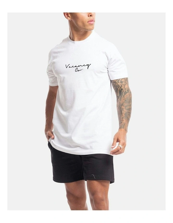 Coy Rise Tee in White image 2
