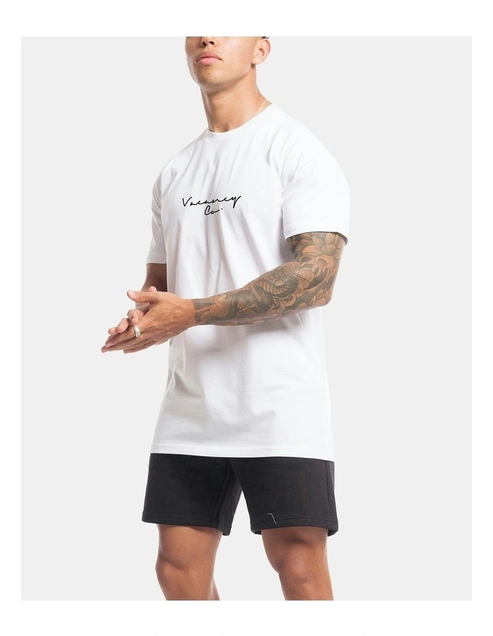 Coy Rise Tee in White image 6