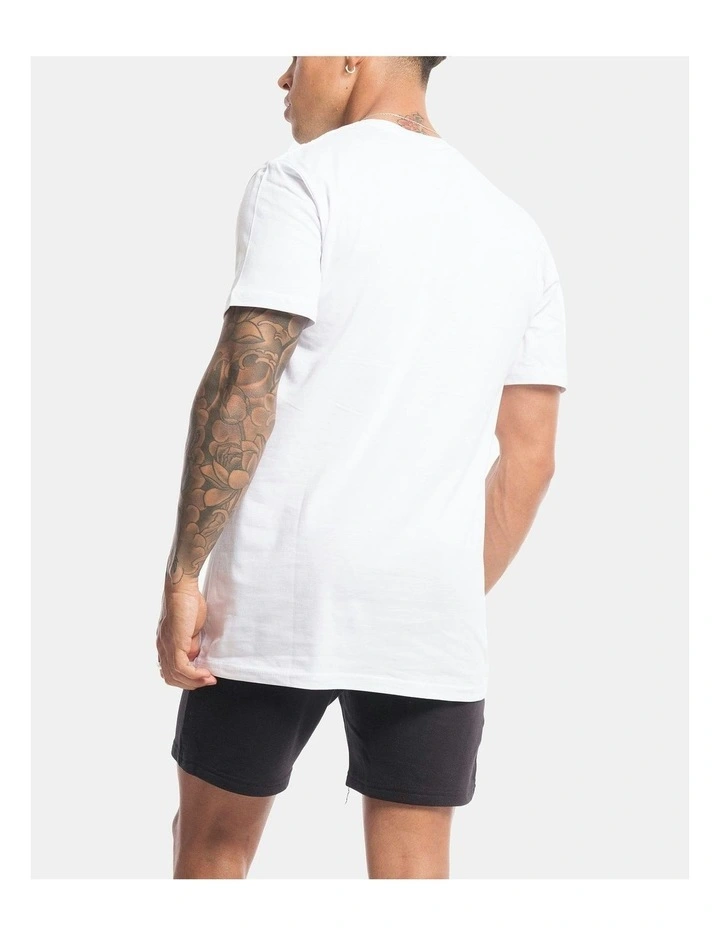 Coy Rise Tee in White image 7