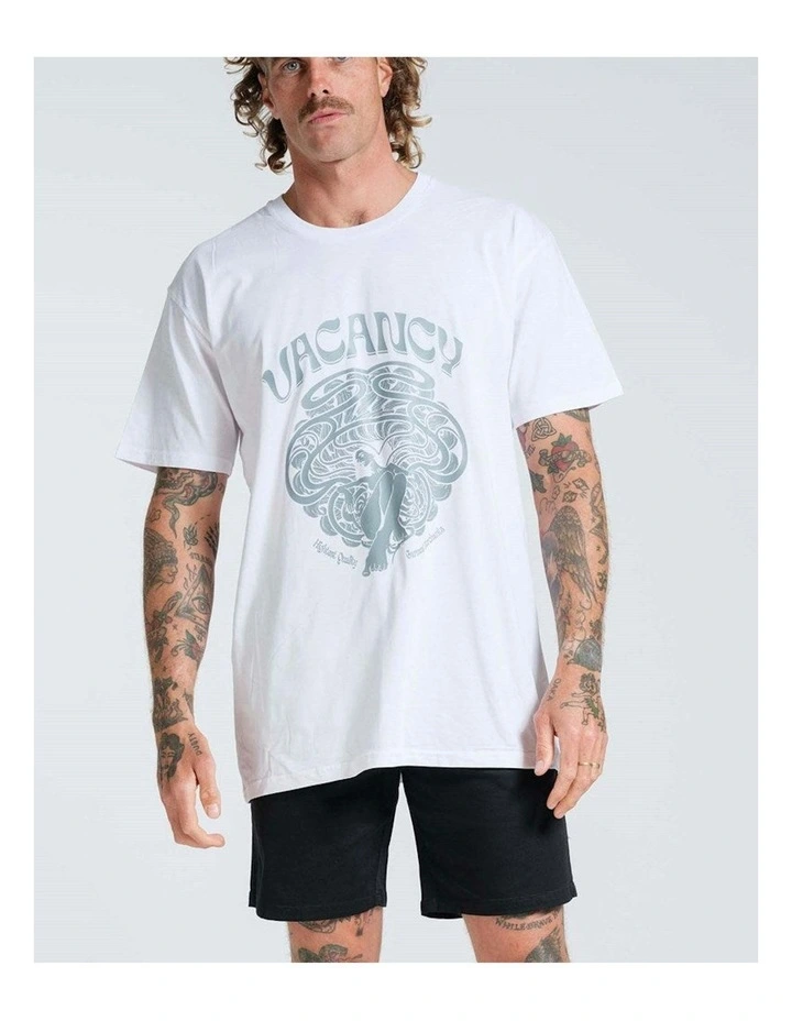 Heartless Tee in White image 3