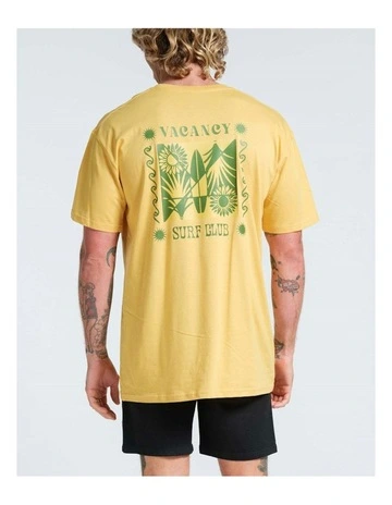 Surf Club Tee in Mustard