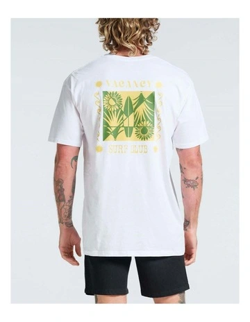 Surf Club Tee in White