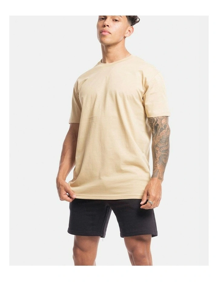 Vacant Tee in Beige image 2
