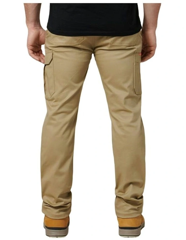 Core Basic Stretch Cargo Pant in Khaki image 2